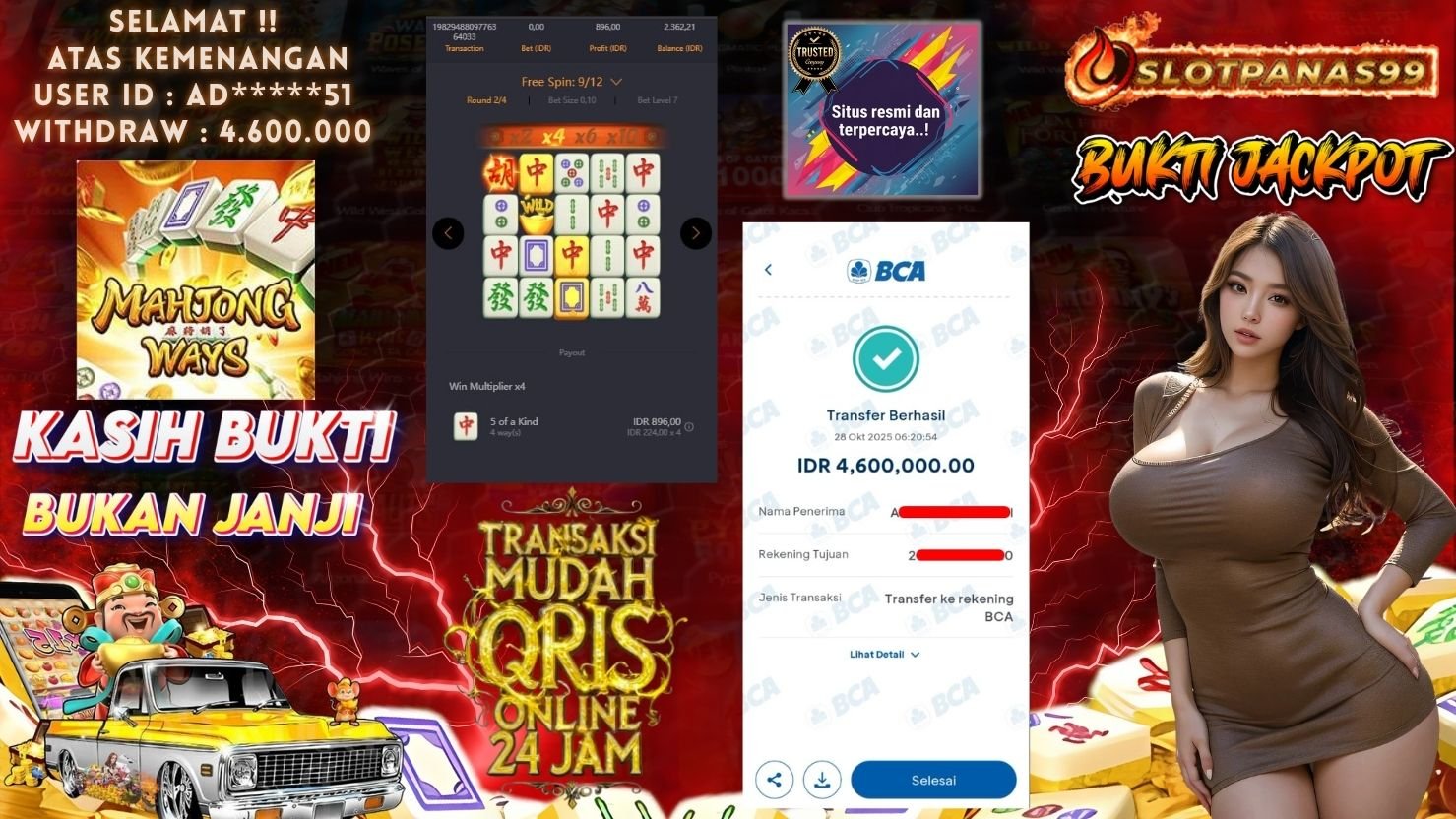 SLOTPANAS99 JACKPOT SLOT MAHJONG WAYS